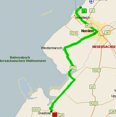 Norddeich Meeresperle - Ihr Urlaubsdomizil - Ferienwohnungen - Ostfriesland - Nordsee