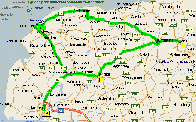 Norddeich Meeresperle - Ihr Urlaubsdomizil - Ferienwohnungen - Ostfriesland - Nordsee