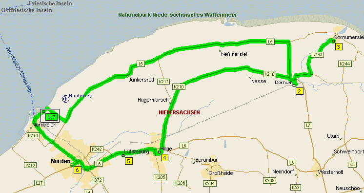 Norddeich Meeresperle - Ihr Urlaubsdomizil - Ferienwohnungen - Ostfriesland - Nordsee