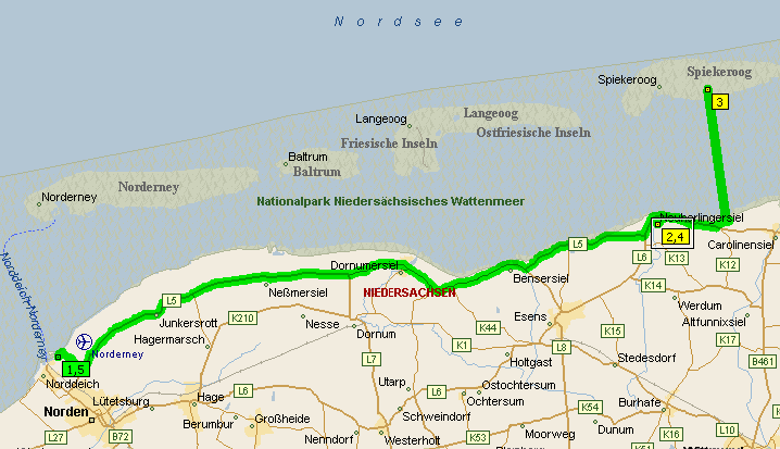 Norddeich Meeresperle - Ihr Urlaubsdomizil - Ferienwohnungen - Ostfriesland - Nordsee